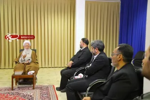 سخنان آیت الله جوادی آملی با شاعران استان قم