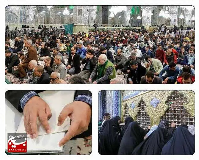 بیش از هزار و ۲۰۰ زائری که با چشم دل به دیدار یار آمدند + عکس
