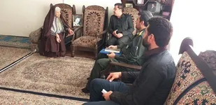 دیدار با خانواده شهدای فرهنگی زرند انجام شد
