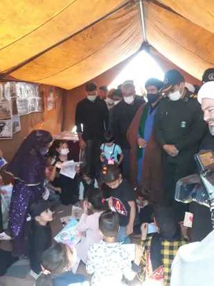 نمایشگاه صنایع دستی و مشاغل خانگی در روستای هارونی برگزار شد