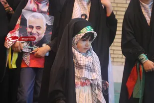 گزارش تصویری از برگزاری "دخترانه ترین جشن" در سالن ورزشی ۹ دی کرج