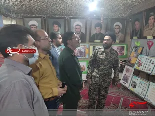 حضور چشمگیر سازمان بسیج طلاب اردبیل در نمایشگاه شهدای روحانی کشور