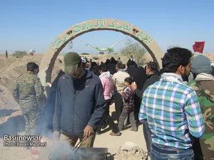 بسیجیان فلاورجانی در قالب یک کاروان راهی یادمانهای مناطق عملیاتی جنوب شدند