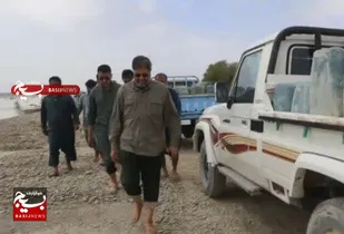 بسیج و سپاه تا پایان مشکلات ناشی از سیل در کنار مردم سیستان و بلوچستان است