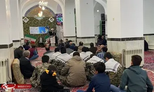 برگزاری آبروی محله "یادبود سه شهید" در مهریز