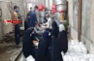 طبخ  400 پرس غذا گرم در زاهدان