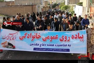 برگزاری پیاده روی عمومی در شهر بن
