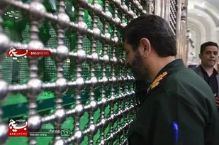 تجدید میثاق فرمانده و پرسنل قرارگاه شهید فهمیده با آرمان های حضرت امام خمینی(ره)