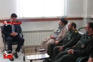 دیدار فرمانده سپاه ناحیه میامی با ریاست دادگستری شهرستان