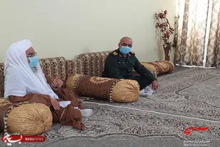 دیدار عیدانه سردار ناظری با امامان جمعه و جماعات اهل سنت ایرانشهر