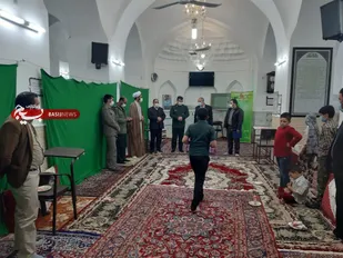 فرمانده پایگاه مقاومت شهید مطهری حوزه روح الله شهرستات تفت تکریم ومعارفه شد