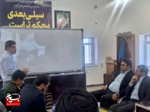 جلسه بررسی تنش آبی در منطقه ملاشیه اهواز برگزار شد