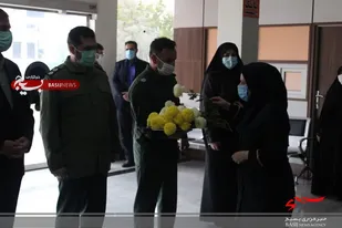 آیین تجلیل از کادر درمان بیمارستان امام جعفر صادق(ع) ساوجبلاغ برگزار شد