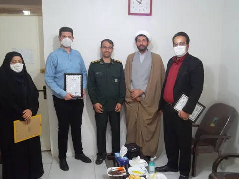تجلیل از خبرنگاران شهرستان خمین