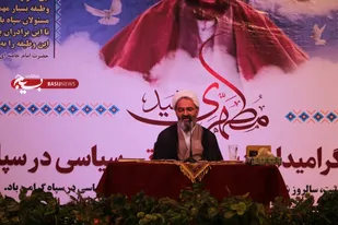 مراسم گرامیداشت هفته عقیدتی سیاسی در سپاه استان سمنان برگزار شد