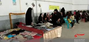 برپایی نمایشگاه فرهنگی در روستای چغاسیف الدین خمین