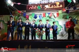 جشن ولادت در حرم شهدای گمنام کوه خضر