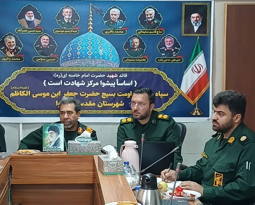 «تأکید سردار ولی‌زاده بر آمادگی همه‌جانبه و ارتقای توانمندی پاسداران و بسیجیان پیشوا»