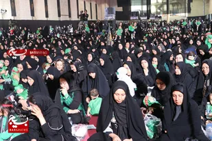 همایش شیرخوارگان حسینی همزمان با سراسر کشور در زنجان برگزار شد