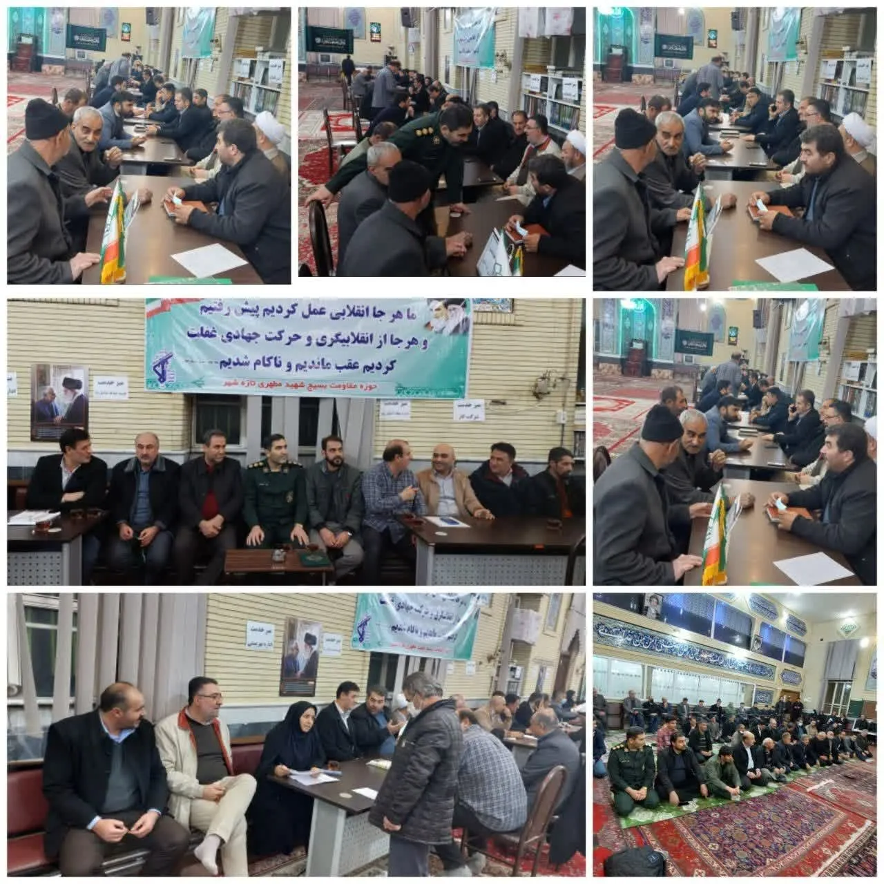 برگزاری میز خدمت جهادی در تازه شهر استان آذربایجان غربی