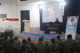 برگزاری کارگاه جهاد تبیین در قرارگاه عملیاتی لشکر ۵۸ ذوالفقار شاهرود