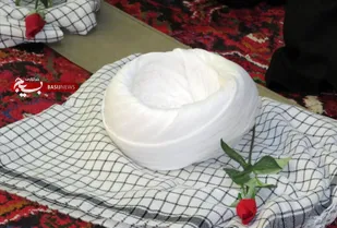 نام کاشمر در مراسم ایین عمامه گذاری ۳۶۲ طلبه حوزه&zwnj;های علمیه خراسان