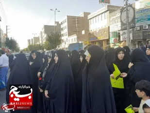 مردم شهر گلستان حملات رژیم صهیونیستی به بیمارستان المعمدانی را محکوم کردند