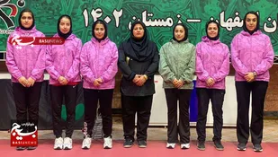 کسب مقام سوم لیگ برتر تنیس روی بانوان توسط نماینده خوزستان
