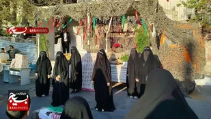 برگزاری مراسم آبروی محله، افتخار کوچه در گرمدره به روایت تصویر