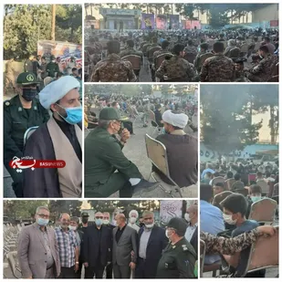 تجلیل ازپیشکسوتان جهادوشهادت  شهروحیدیه