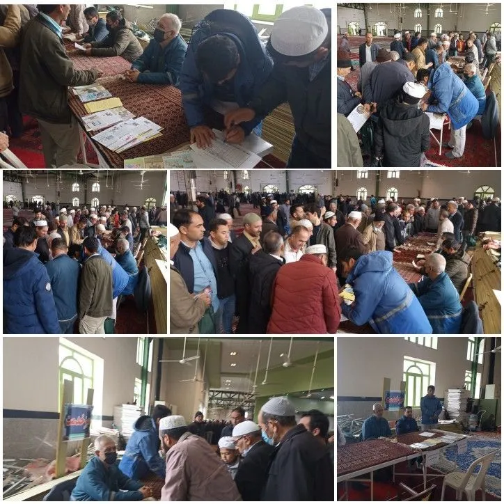 برگزاری اردوی جهادی میز خدمت در مصلی اهل سنت