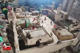 برپایی بزرگترین نمایشگاه ویژه ایام محرم در روستای تکه نهاوند