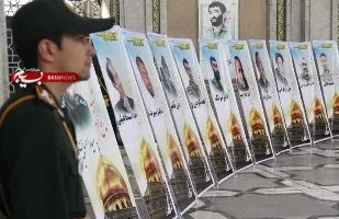 مراسم گرامیداشت شهدای مدافع حرم سپاه تهران بزرگ برگزارشد