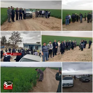 اجرای رزمایش نوروزی طرح ملی "بسیج همگام با کشاورز" در نیشابور و سبزوار + تصاویر