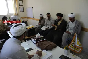 برگزاری نشست سرمربی با مربیان صالحین بسیج دانش آموزی حوزه ایمان
