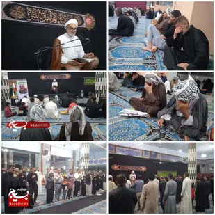 مراسم عزاداری و احیای شب شهادت امام علی علیه السلام در حمیدیه