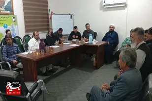 جلسه قرارگاه محله اسلامی حوزه مقاومت بسیج مالک اشتر با حضور معتمدین و بسیجیان برگزار شد