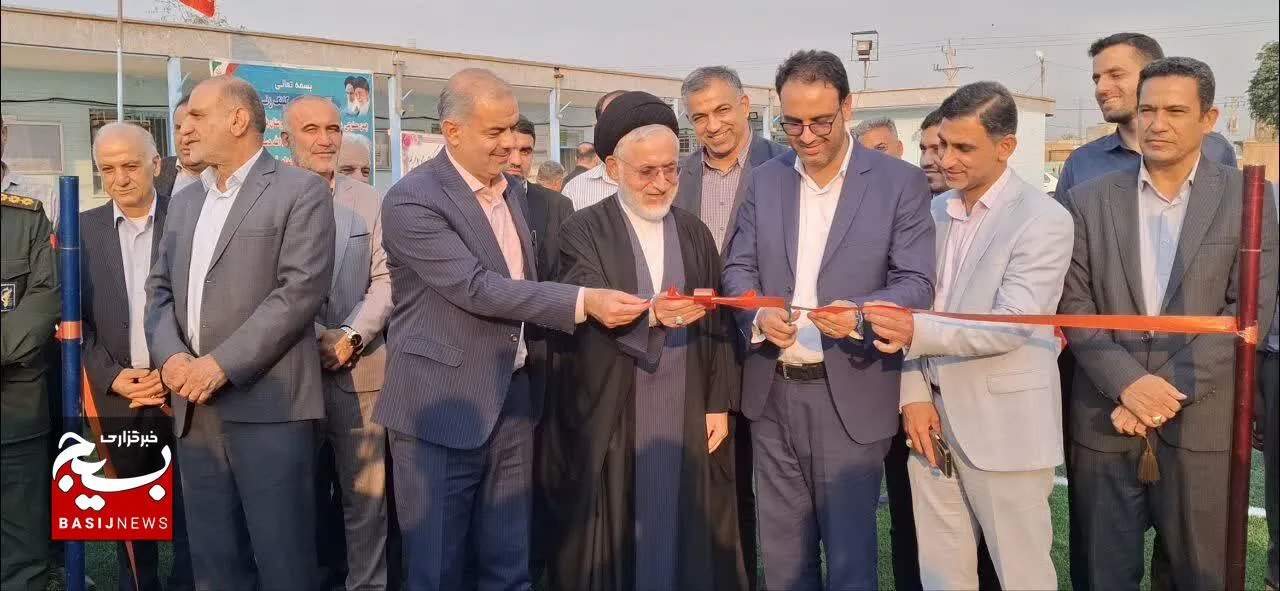 افتتاح چند پروژه‌ آموزشی و ورزشی در شهرستان گتوند