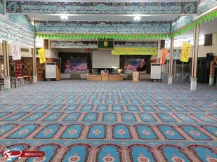 تجهیز وفضاسازی نمازخانه وحسینیه ثارالله لشکر14 امام حسین(علیه السلام)انجام شد.