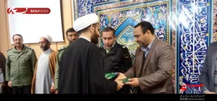 مسئول دفتر نمایندگی ولی فقیه در سپاه خور و بیابانک تکریم و معارفه شد