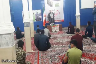 نشست بصیرتی سیاسی بسیجیان پایگاه فتح کیان نهاوند