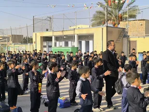 دانش&zwnj;آموزان قنوات روز پرستار را گرامی داشتند