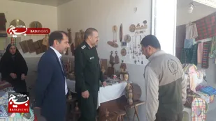 بازدید فرمانده سپاه شاهرود از نمایشگاه اقتصاد مقاومتی عیدانه+ تصاویر