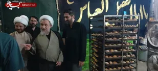 بازدید مسئول سازمان بسیج اساتید، طلاب و روحانیون کشور از پایانه مرزی مهران