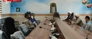 جلسه اخوت مدیران بسیج کارمندان همدان