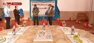 توزیع ۶۰ بسته غذایی توسط قرارگاه شهید سلیمانی شهرستان کوهبنان