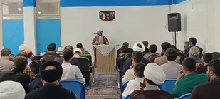 آیین معارفه مدیر جدید حوزه علمیه لردگان + عکس