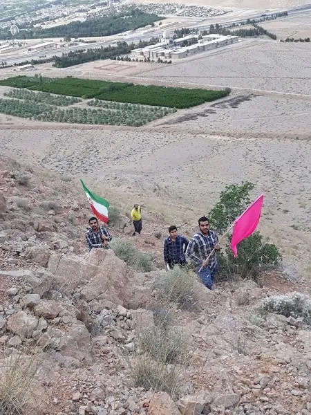 برنامه کوه پیمایی به مناسبت سال روز آزادسازی خرمشهر