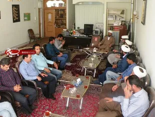 نشست صمیمی فرماندهان بسیج وائمه جماعات بخش گندمان