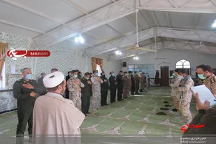 مراسم عزاداری دهه فاطمیه در سپاه ناحیه خواف